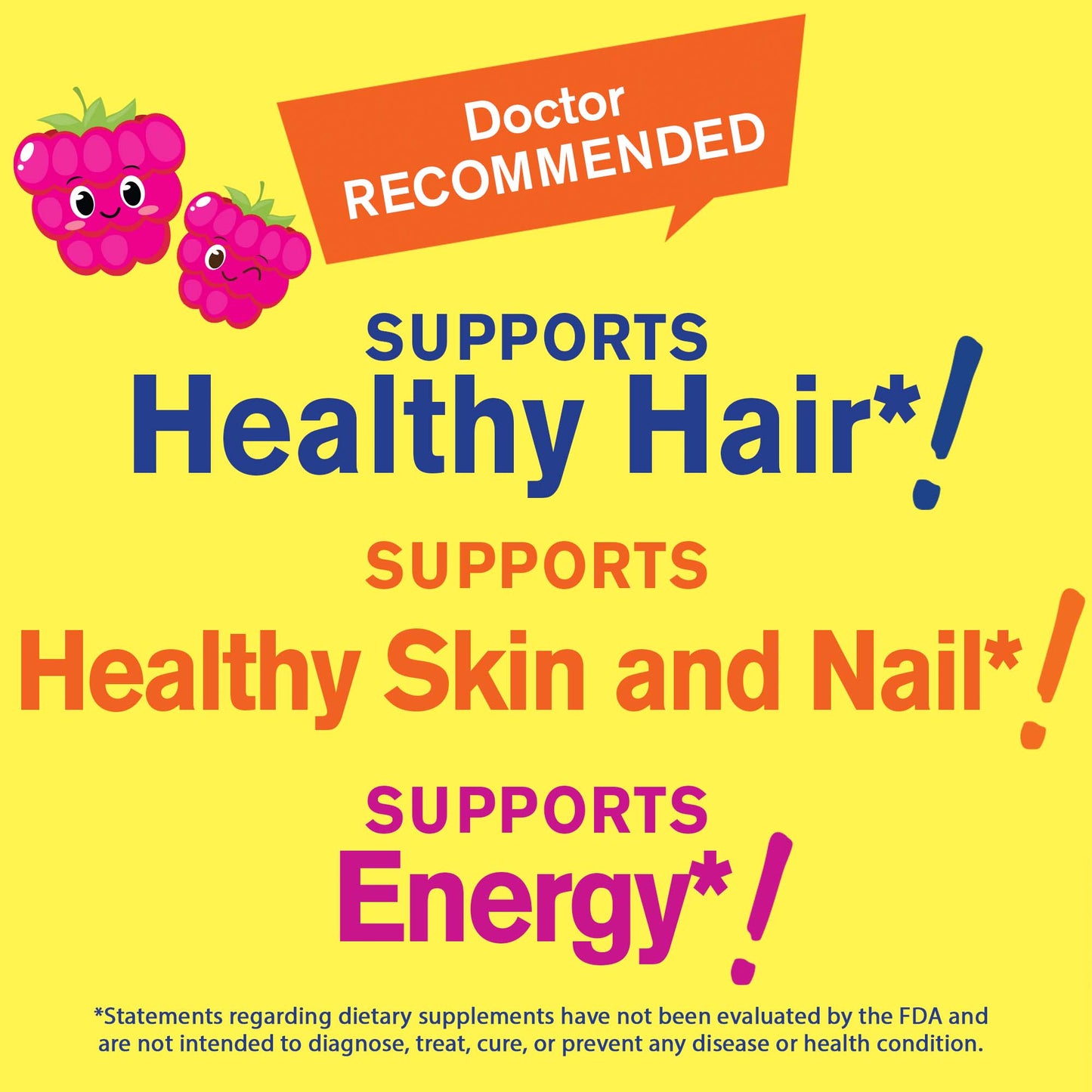 Biotin for Kids 5000 mcg Gummies