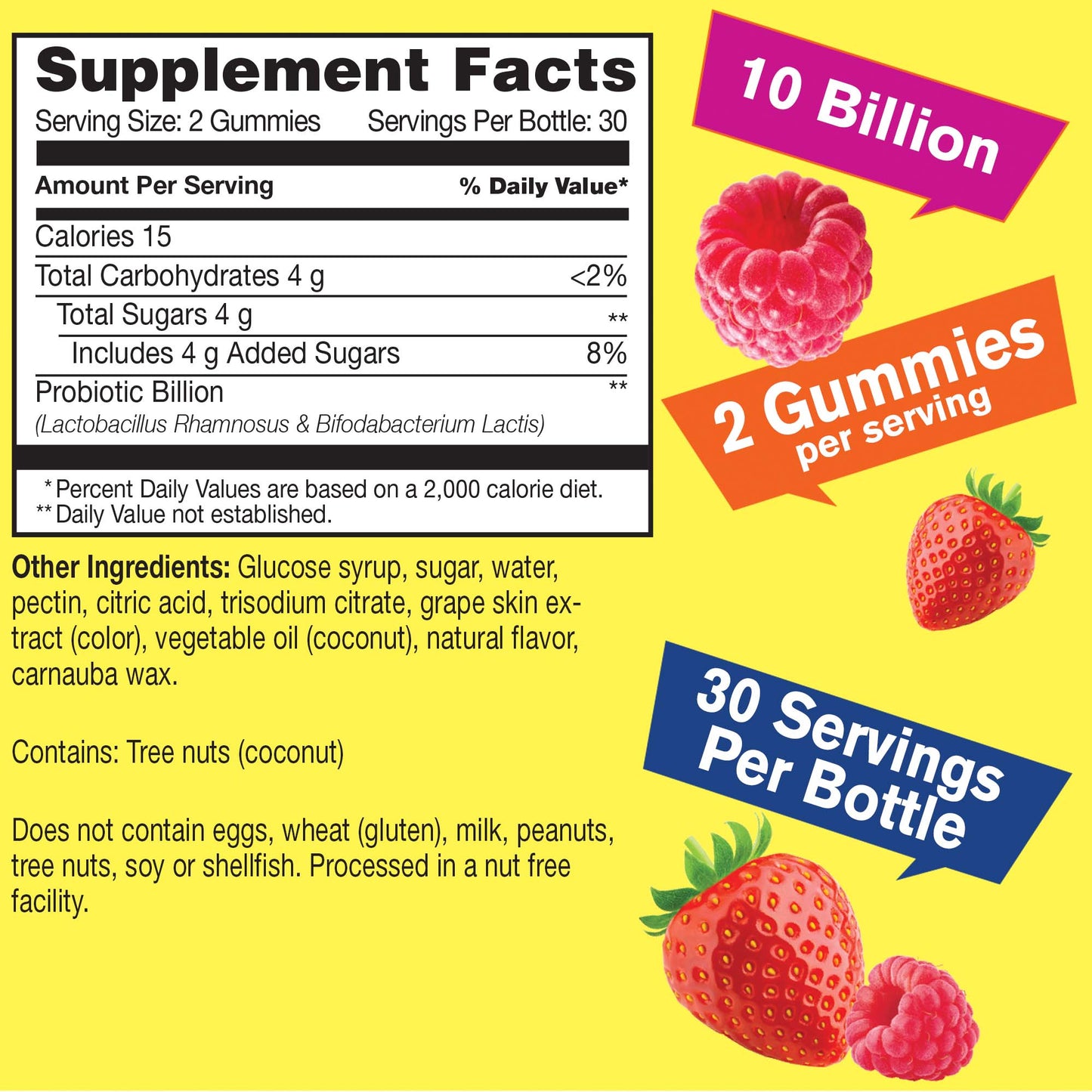 Probiotic for Men with 10 Billion CFU Gummies