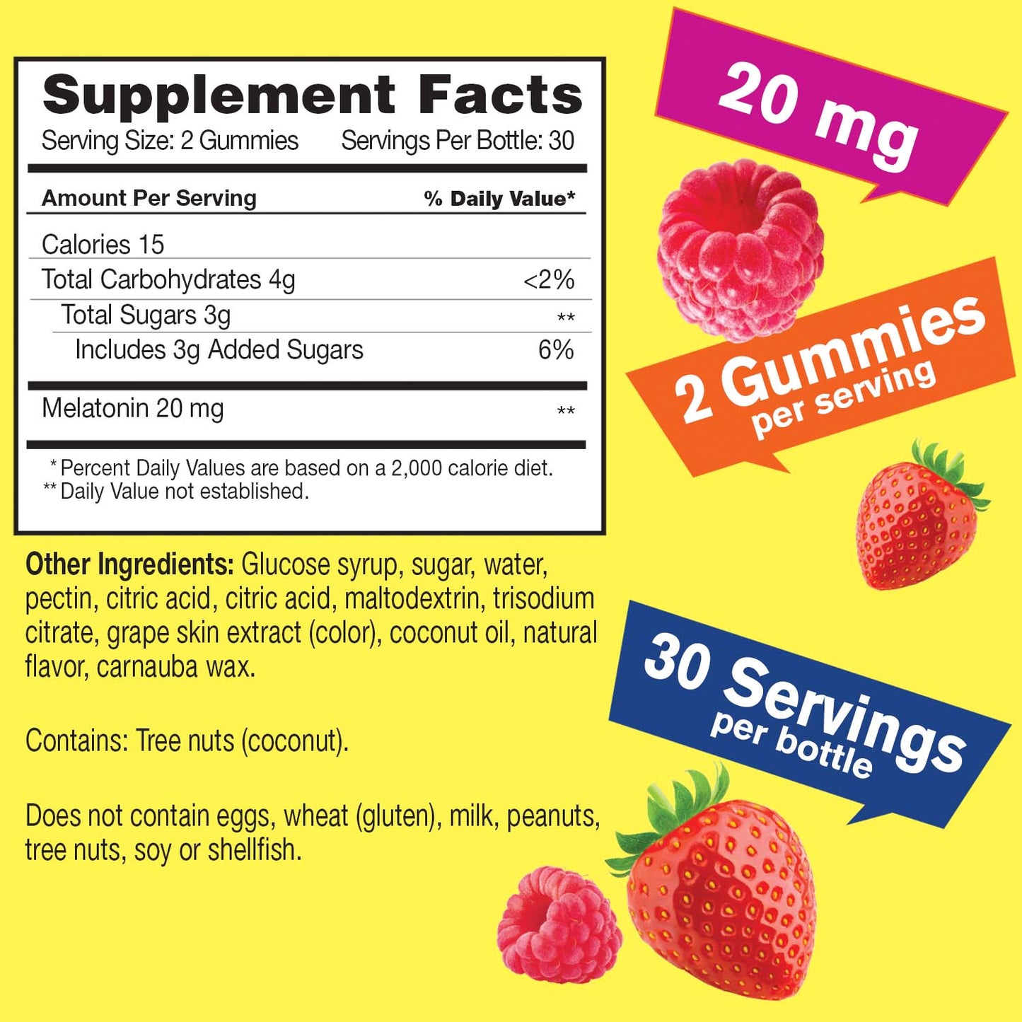 Melatonin 20 mg Gummies
