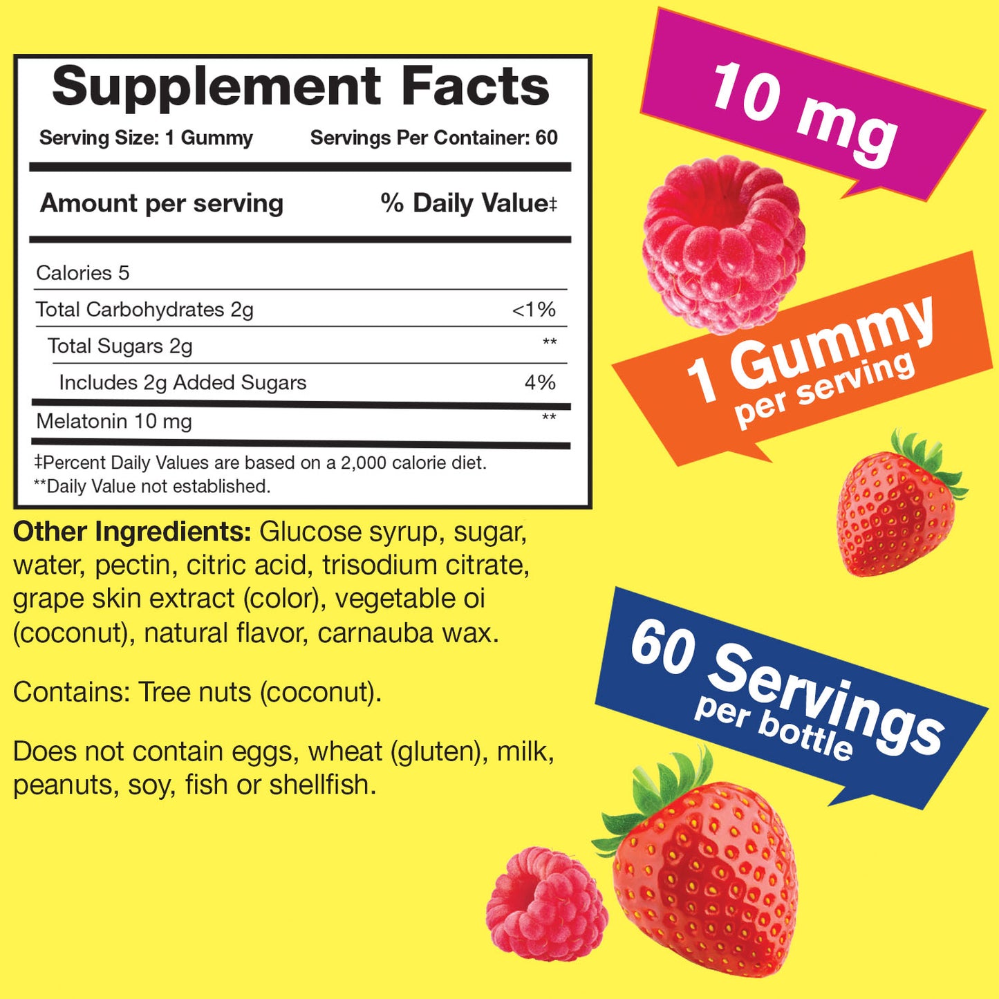 Melatonin 10 mg Gummies