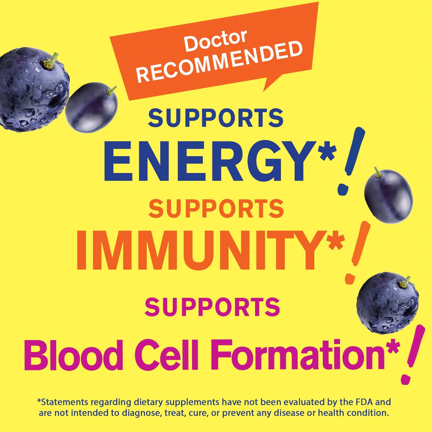 Iron with Vitamin C Gummies