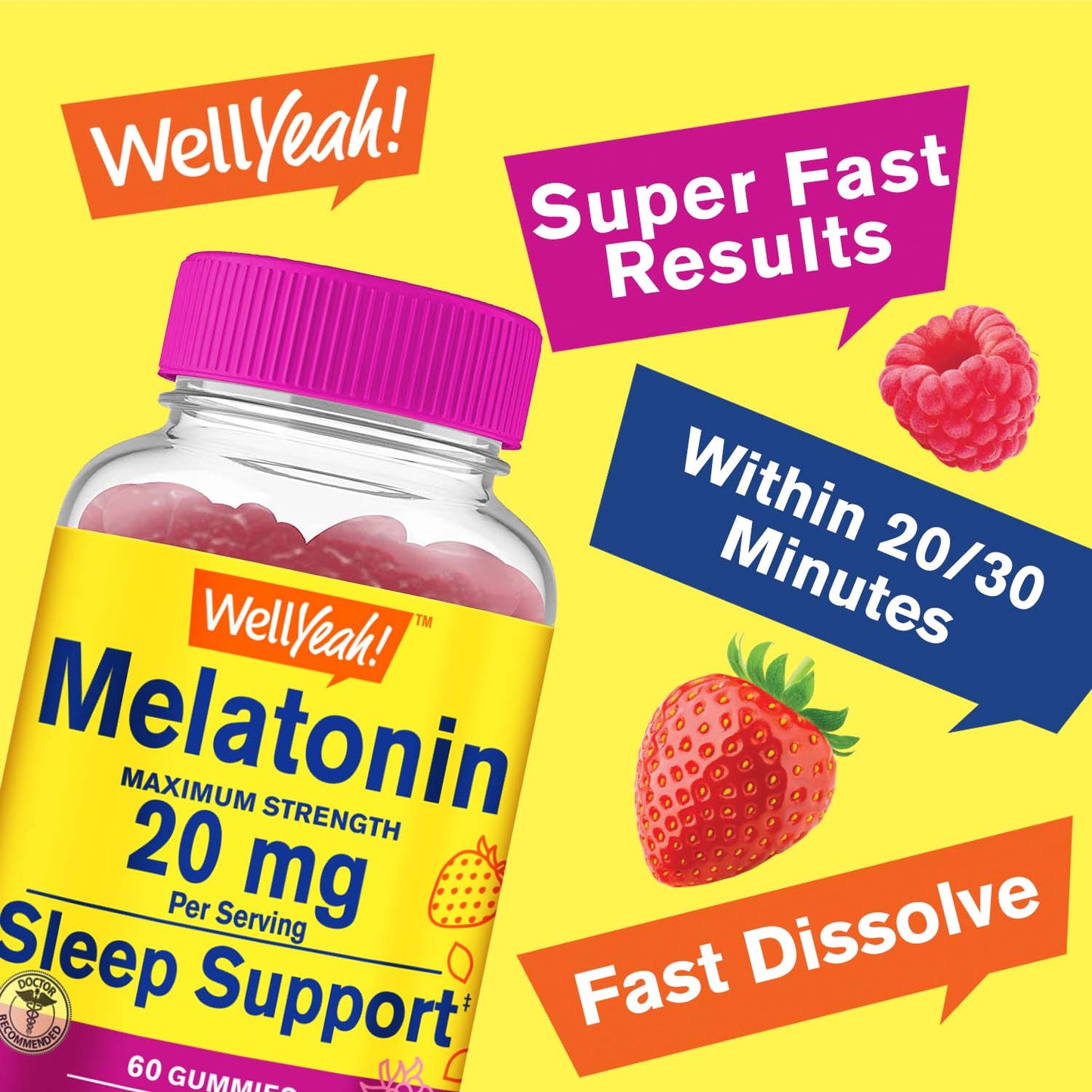 Melatonin 20 mg Gummies