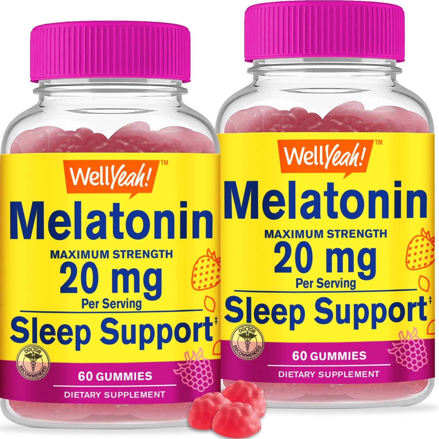 Melatonin 20 mg Gummies