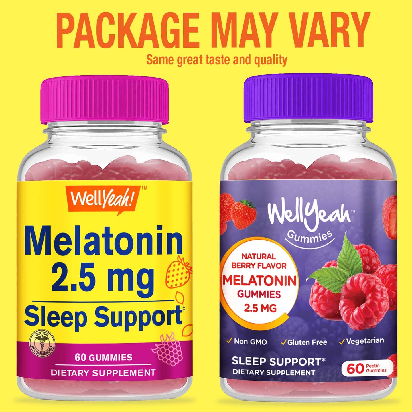 Melatonin 2.5 mg Gummies