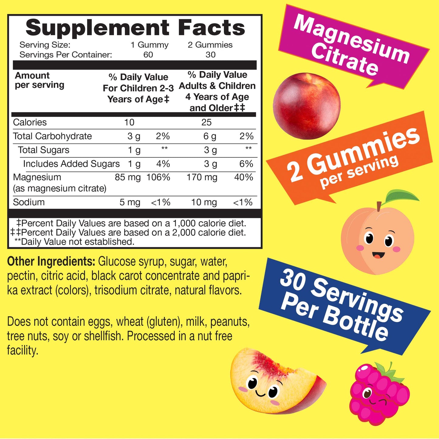 Magnesium Citrate for Kids Gummies