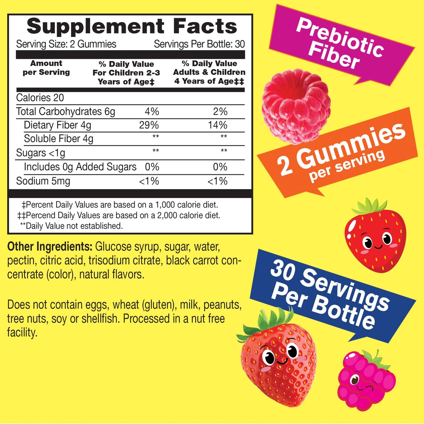 Prebiotic Fiber for Kids Gummies