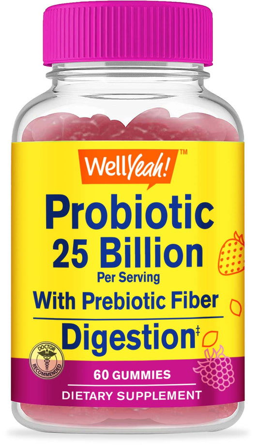 Probiotic with Prebiotic 25 Billion Gummies